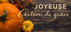 Joyeuse Action de Grace